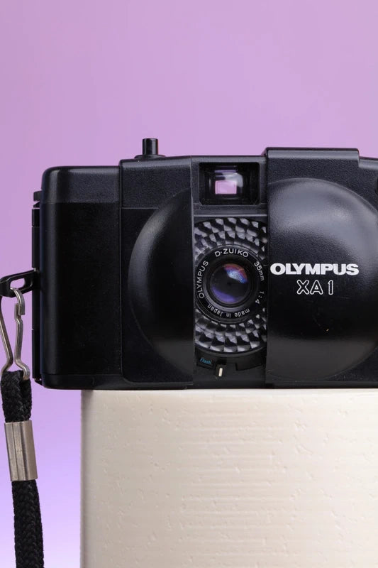 Olympus XA-1 w/ A9M Flash Film Camera
