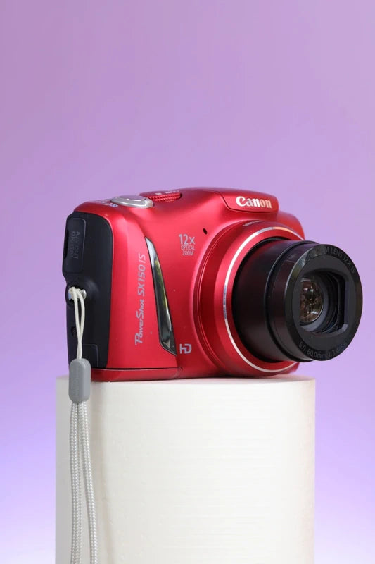 Canon PowerShot SX150 IS (Red) Digital Camera