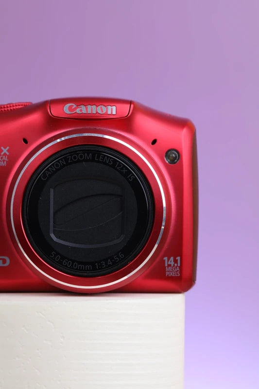 Canon PowerShot SX150 IS (Red) Digital Camera