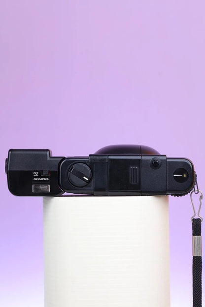 Olympus XA-1 w/ A9M Flash Film Camera
