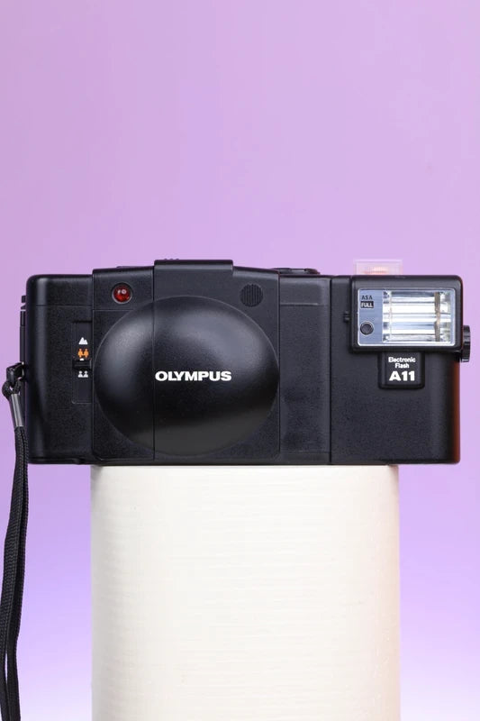 Olympus XA-2 w/ A11 Flash Film Camera