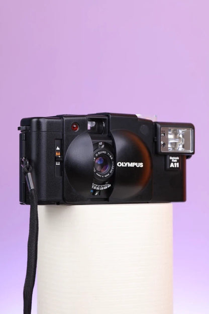 Olympus XA-2 w/ A11 Flash Film Camera