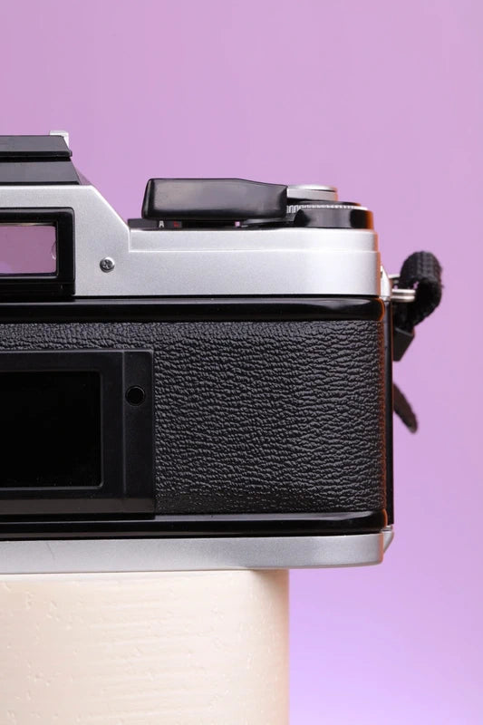 Canon AE-1 w/ Canon FD 50mm f1.8 lens