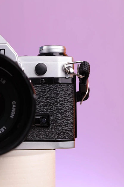 Canon AE-1 w/ Canon FD 50mm f1.8 lens