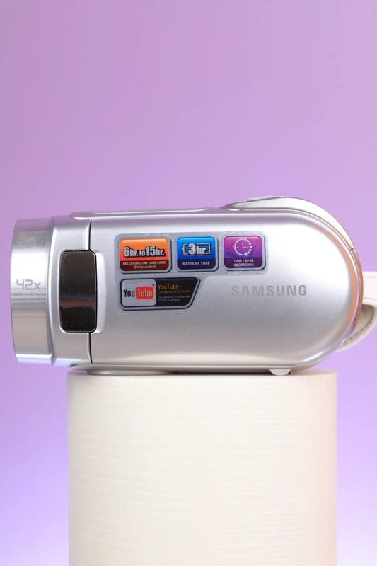 Samsung SMX-F30SP Camcorder (Silver)