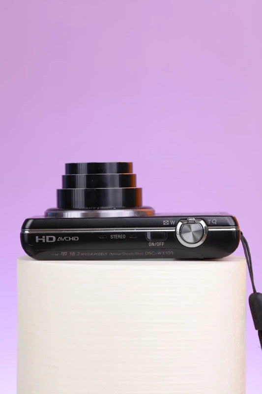 Sony Cyber-shot DSC-WX100 (Black)