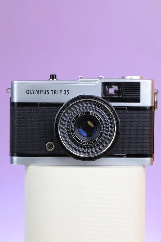 Olympus Trip 35 (Silver / Black) Vintage Film Camera