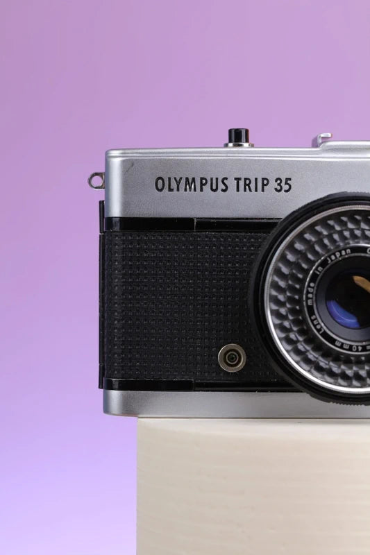 Olympus Trip 35 (Silver / Black) Vintage Film Camera