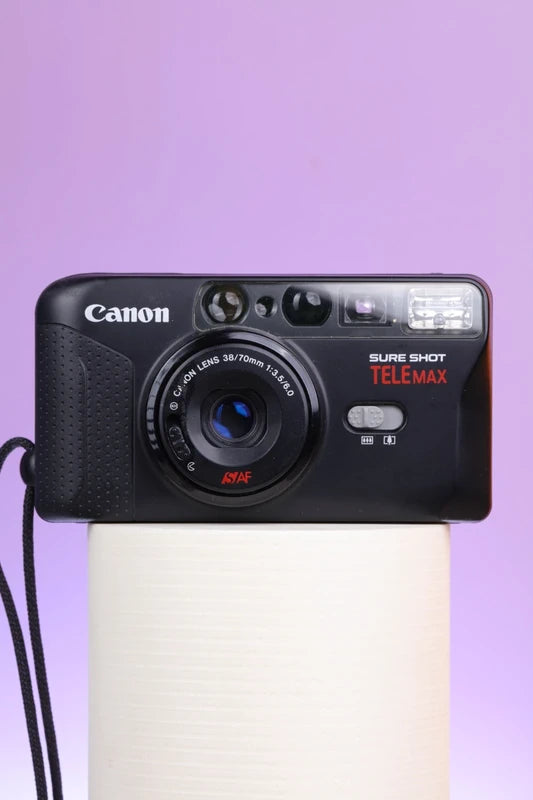 Canon Sure Shot Telemax (Black) 35mm Film Camera