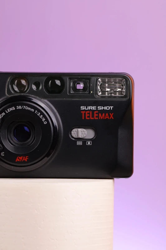 Canon Sure Shot Telemax (Black) 35mm Film Camera