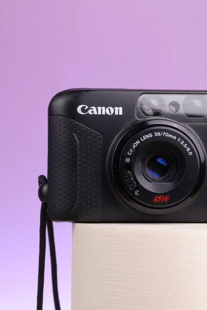 Canon Sure Shot Telemax (Black) 35mm Film Camera
