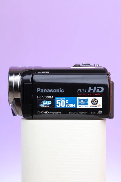 Panasonic HC-V500M Full HD Camcorder (Black)