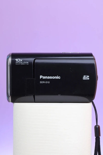 Panasonic SDR-S10 Camcorder (Black)