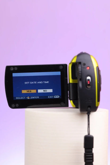 Panasonic SDR-SW21 Rugged Camcorder (Lime)